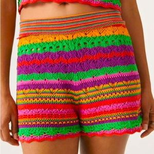 Ba&sh crochet shorts